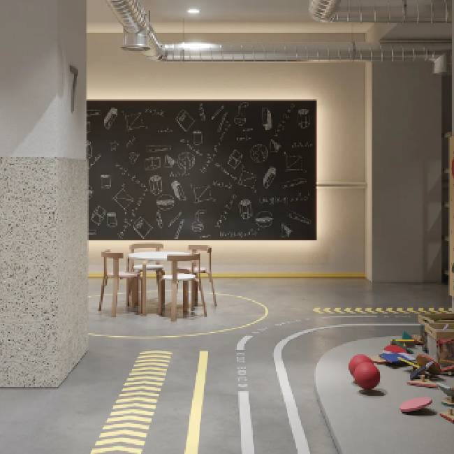 Бомбоубежище с "кинотеатром" и детским уголком: архитекторы разработали концепт уютного укрытия